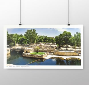 Affiche Jardins de la Fontaine 2011