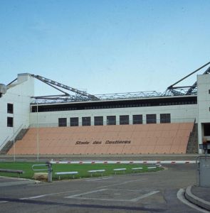 Costières stadium and the Parnasse