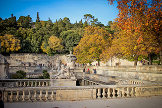 Jardins de la Fontaine Crédit photos OT Nîmes